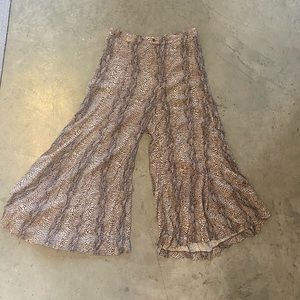 Anthropologie flare dress pants